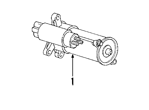 2000 Lincoln LS Starter Diagram 2 - Thumbnail