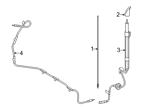 2011 Mercury Mariner Antenna & Radio Diagram