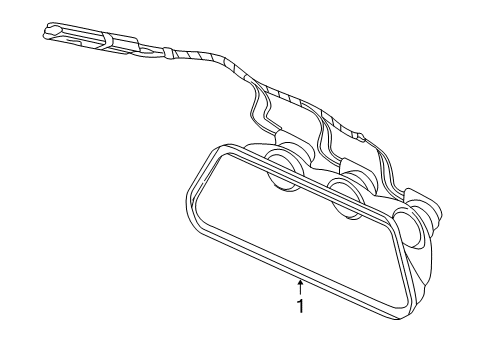 2004 Ford Freestar High Mount Lamps Diagram