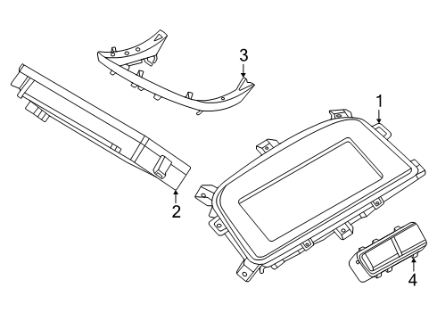 2025 Lincoln Navigator Rear Console Diagram