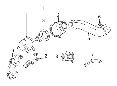 1998 Ford Ranger Air Intake Diagram