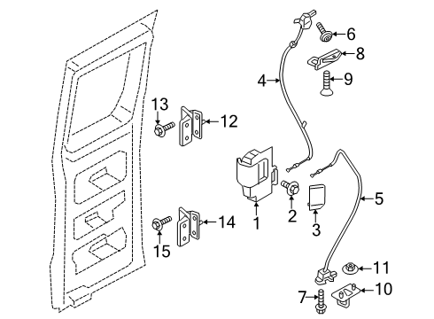 2025 Ford Transit-150 Hardware Diagram