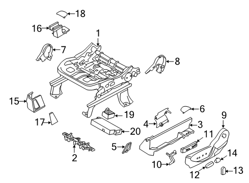 2018 Ford Escape Power Seats Diagram