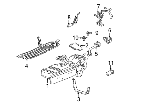 2001 Ford Explorer Sport Filters Diagram