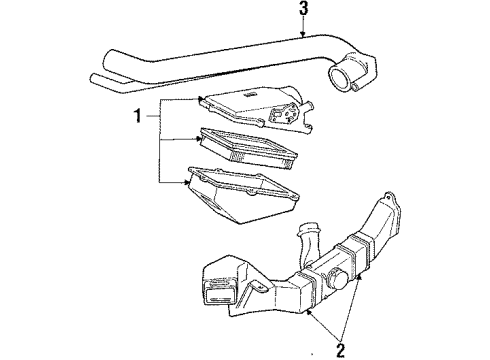 1985 Ford Ranger Air Inlet Diagram