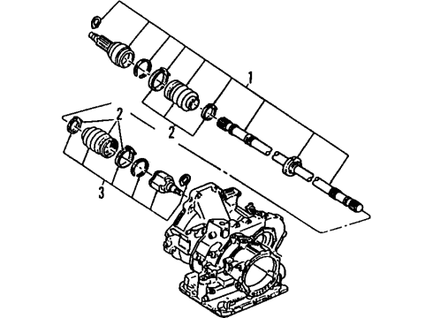 1988 Ford Festiva Front Axle Diagram