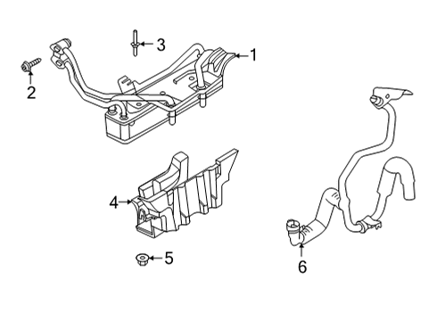 2022 Ford F-350 Super Duty Trans Oil Cooler Diagram