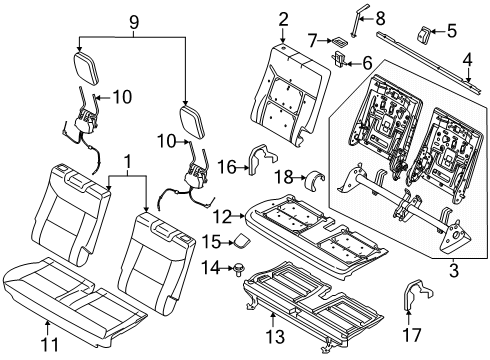 2025 Ford Explorer Third Row Seats Diagram