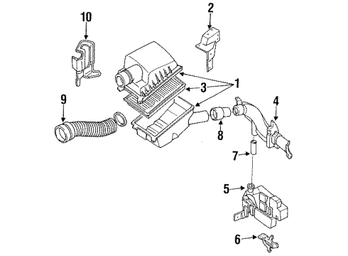 1991 Ford Probe Filters Diagram
