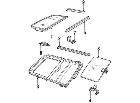 1985 Lincoln Continental Sunroof Diagram