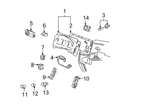 2004 Ford Freestar Switches Diagram