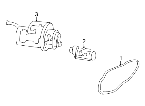 2003 Ford Thunderbird Bulbs Diagram