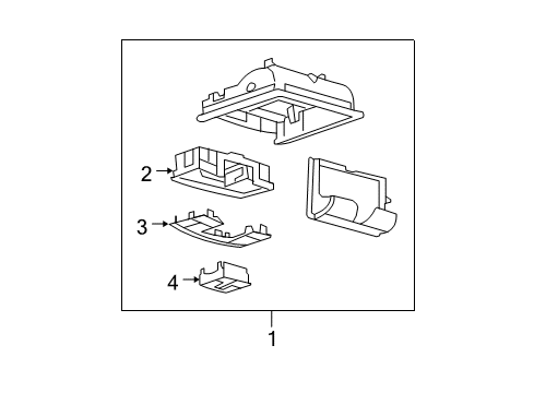 2008 Ford Edge Overhead Console Diagram