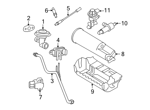 1998 Ford Ranger EGR System Diagram