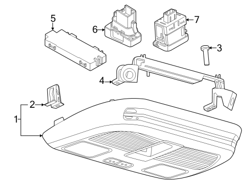 2025 Ford Mustang Convertible Top Diagram