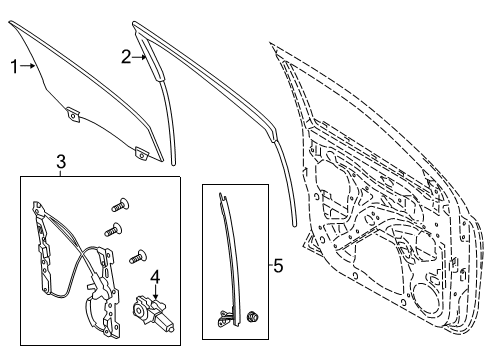 2021 Ford Ranger Front Door Diagram 2 - Thumbnail