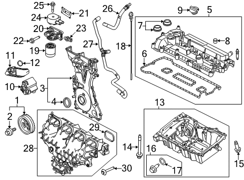 2013 Ford Focus Engine Parts Diagram