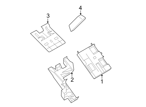 2024 Ford E-Transit Anti-Theft Components Diagram