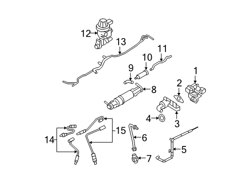 2006 Mercury Mountaineer EGR System Diagram