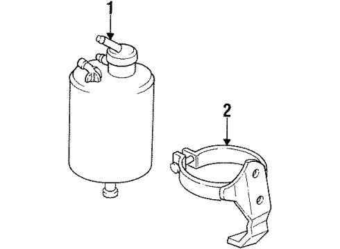 2002 Mercury Villager Emission Components Diagram