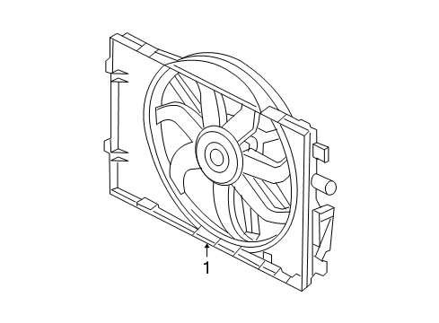 2010 Ford Fusion Cooling Fan Diagram 4 - Thumbnail