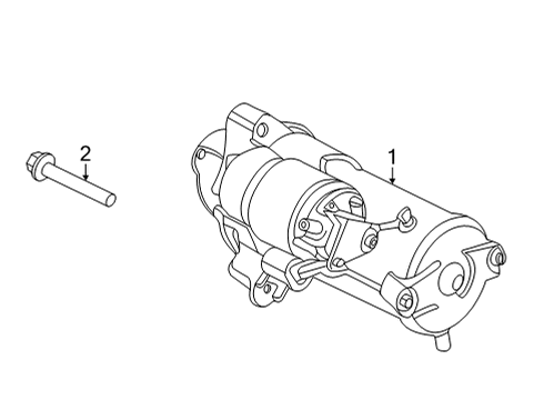 2025 Ford Bronco Starter Diagram