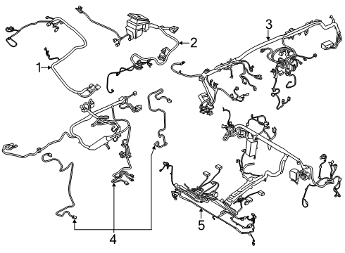 2025 Ford Transit-150 Wiring Harness Diagram