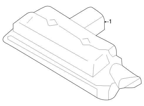2025 Ford Mustang License Lamps Diagram