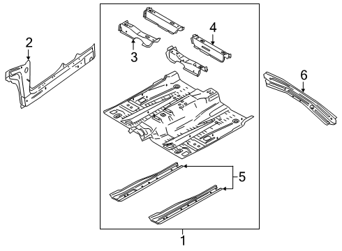 2019 Lincoln Nautilus Floor Diagram