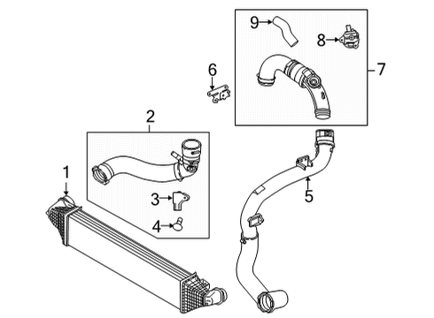 2024 Ford Bronco Sport Intercooler Diagram