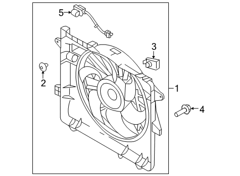 2009 Ford Mustang Cooling Fan Diagram 2 - Thumbnail