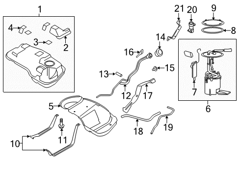 2009 Ford Escape Senders Diagram
