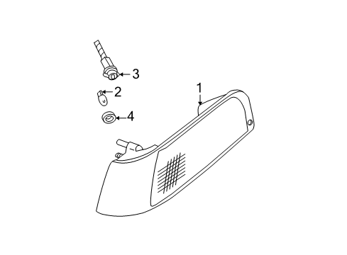 2008 Ford Crown Victoria Side Marker Lamps Diagram
