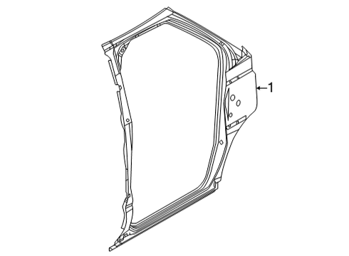 2025 Ford E-350 Super Duty Aperture Panel Diagram