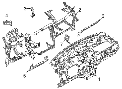 2025 Lincoln Navigator Instrument Panel Diagram