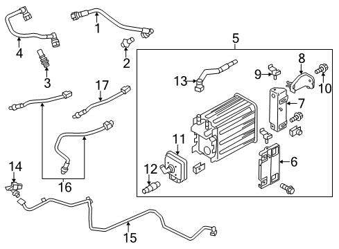 2011 Ford F-150 Vapor Canister Diagram 3 - Thumbnail