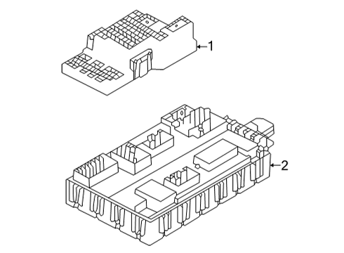 2025 Ford E-350 Super Duty Fuse & Relay Diagram