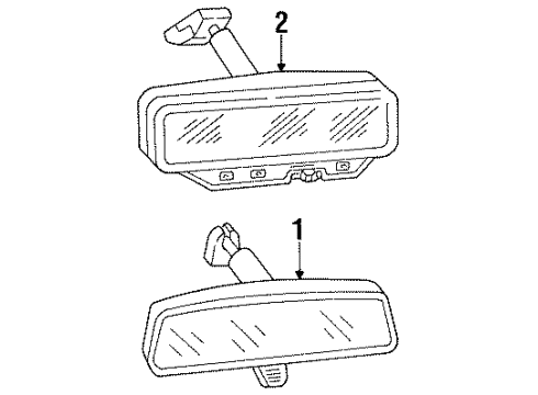 1995 Ford Windstar Inside Mirrors Diagram