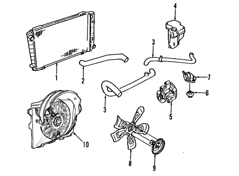 1999 Ford Crown Victoria Cooling Fan Diagram