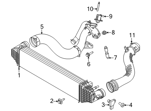 2025 Ford Explorer Intercooler Diagram