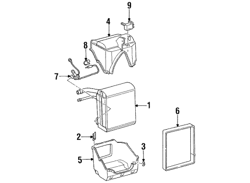 1994 Ford Aspire Air Conditioner Diagram