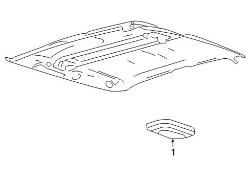 2008 Ford F-150 Interior Lamps Diagram 4 - Thumbnail