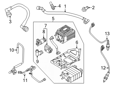 2025 Ford F-250 Super Duty Vapor Canister Diagram