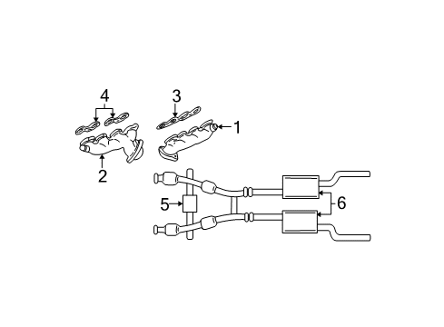 1999 Ford Mustang Exhaust Manifold Diagram