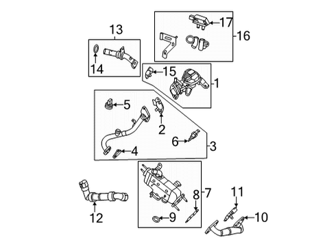 2024 Ford Bronco EGR System Diagram