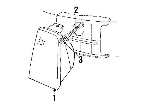 1986 Ford Mustang Park Lamps Diagram