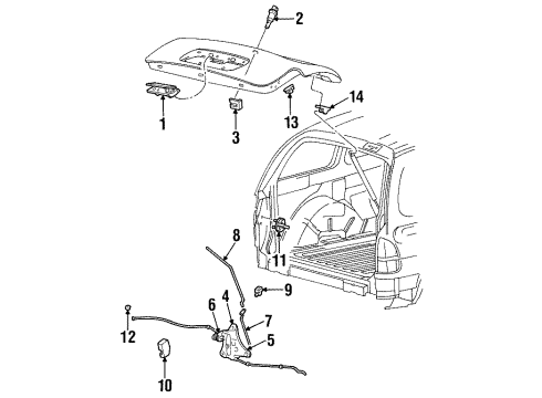 2002 Ford Windstar Lift Gate Diagram