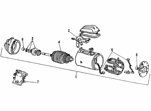 1990 Ford Taurus Starter Diagram