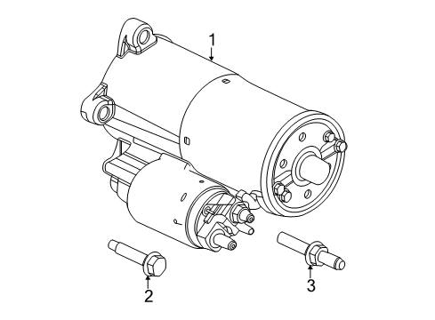 2022 Ford F-350 Super Duty Starter Diagram