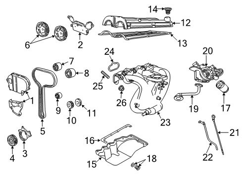 2006 Ford Focus Engine Parts Diagram